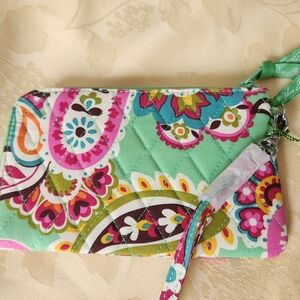 Vera Bradley Tutti Frutti Zip Zip Wristlet/Wallet